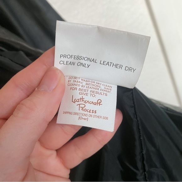 Vintage 80's 90's 100% Genuine Leather Oversized Long Coat Jacket Trench - Picture 6 of 12